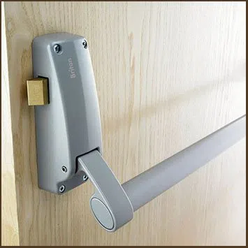 Canton Locksmith Service Canton, MA 781-203-8063 - panic-bar-fresh-installation